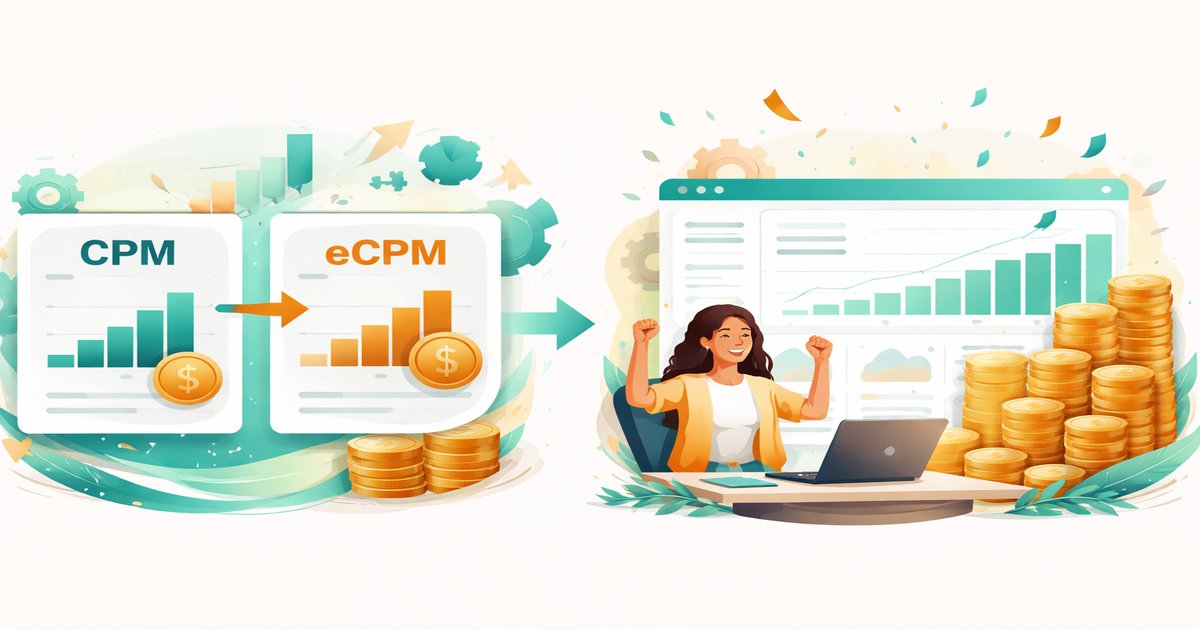 Cpm vs Ecpm Explained: A Checklist for media buyers CPM vs eCPM explained in use